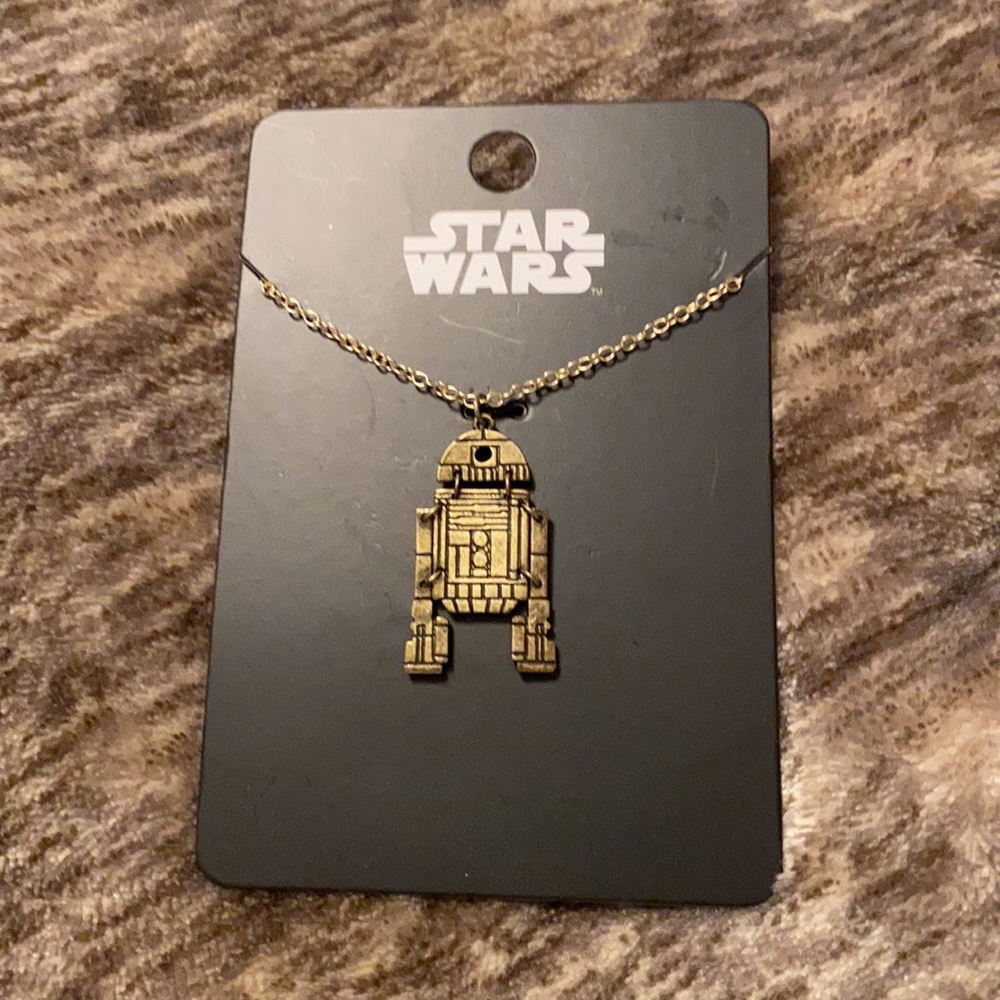 Star Wars R2-D2 Disassembled Necklace Hot Topic - Picture 4 of 5